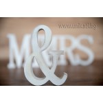 Надпис MR & MRS Надпис MR & MRS